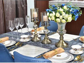 Western food tabletop placement can effectively control the cost and energy of hotel procurement, so as to focus on the core business of the hotel and improve the service and brand strength of the hotel